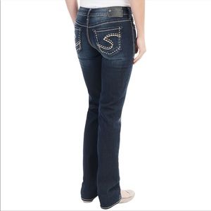 Silver Jeans Aiko Mid Slim Jeans Slim Bootcut 18